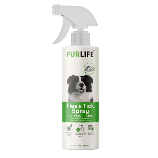 FurLife™ - All Natural Flea & Tick Spray for Dogs and Cats